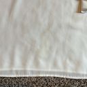 AB Studio  White Sheer Sleeveless Bow Georgette Top Large Photo 7