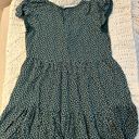 American Eagle Green / White Floral Sundress Photo 2