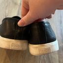 Vince Black Perforated Leather Blair Sneaker Photo 8