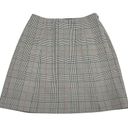 Babaton Aritzia Hopper Modern Check Mini Skirt Sz 0 Photo 5