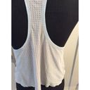 Sweaty Betty  Light Blue Racer Back Tank Size medium M Cropped Photo 1