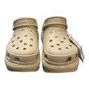 Crocs NWT  MEGA CRUSH CLOG color bone size 7 Ladies 5 Men's Photo 6