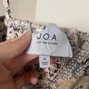 J.O.A. Snakeskin Crop Top Photo 1