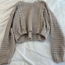 Hollister Knit Tan  Sweater Photo 4