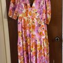 NICHOLAS celie floral dress midi Size 12 Photo 5