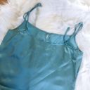 Tommy Bahama Tommy Light teal silk cami  Photo 1