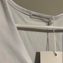 Herlollychips Crop Tops for Women Plunge V Neckline Sleeveless Silver Ring Crop Top in size Large Photo 3