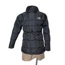 The North Face  Black PufferJacket Quilted Front & Back Logo Womens Size Small Photo 1