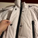 GUESS White Ski Jacket Photo 3