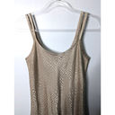 Jones New York Vintage 90's  Maxi Slip Dress Gold Abstract Dot Animal Print Photo 2