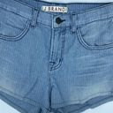 J Brand NEW!  Denim Jean Shorts Size 25 Engineer Railroad Stripe Photo 2