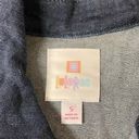 LuLaRoe  Harvey Jean Jacket Dark Wash Copper Buttons Size Small Photo 8