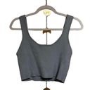 Forever 21  Blue Crop Tank Top Photo 0