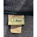 Vintage LL Bean Fleece Pullover Women's Blue Snap Up Collared Jacket‎ 90s Size undefined Photo 4