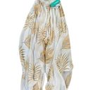 Tiare Hawaii  Hoku Strappy Back  Strapless Jumpsuit Cover Up Island Palm NWT Photo 4