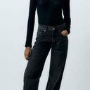 ZARA Black High Waisted Jeans Photo 1