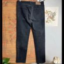 DKNY Vintage High Waisted Tapered Black Denim Jeans size 12 large Photo 1