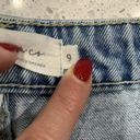 Krass&co SWS Denim  High Rise Distressed Cut Off Denim Blue Jean Shorts Women's Size 9 Photo 4