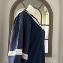 Tanya Taylor NEW  Kirstie Dress, Navy & White, Size L New w/Tag Retail $445 Photo 8