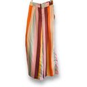 Fe Noel For Target Pants Wide Leg Multicolored Vertical Striped Trousers XS Pink Photo 2