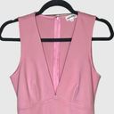 superdown NWT Revolve x  Skye Bubblegum Pink
Plunge V-Neck Ruched Side Dress Photo 2