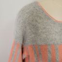 Love Riche  fuzzy striped angora blend striped sweater size large Photo 1