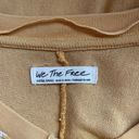 We The Free FP Yellow & White Embroidered Oversized Sweatshirt Photo 10