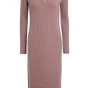 Vince Ribbed Polo Wool-Cashmere Blend Bodycon Dress Photo 2