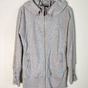 Burton  Minx DryRide Full Zip Longline Jacket Sweater Fleece Heather Grey Large Photo 9