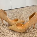 Steve Madden Gold Sparkle Heels Photo 1