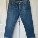 3x1  Lima Crop straight leg fringe high rise jeans Photo 0