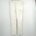 DKNY  Womens White Stretch Pocketed Mid-rise Skinny Jeans Size 12 NWT Photo 4