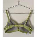 Lululemon  Deep Sea Swim Top Dappled Blossom Yellow Multi Green Size 8 Photo 1