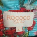 Rococo  Sand dress STUNNING!! Floral Turquoise Citrine large Beach Revolve NWT Photo 13