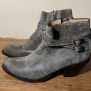 Shyanne  western ankle heeled side zip boots NEW 7 Photo 3