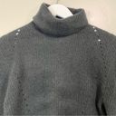 Topshop  Women’s Open Knit Turtleneck Sweater Black Size 0-2 NWT Photo 47