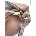 Krass&co JEN & . Vegan Leather Crossbody Bag Purse Brown Adjustable Strap Photo 3