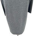 Vince  Wool Charcoal Gray Mixed Media Sweater Dress Size Medium Photo 3