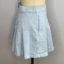 American Eagle Pleated Skater Skirt- Baby Blue- Size 10 Photo 3