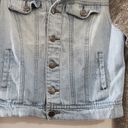 Iris  Los Angeles Denim Vest Sweatshirt Jacket S Photo 7