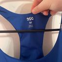 DSG blue athletic top with built in bra size M Size M Photo 1