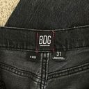 BDG A Wide Baggy Black Jeans Photo 5