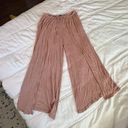 Free People beach intimately nude mauve palazzo wide leg pants S Photo 1