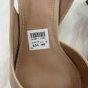 Beige SLINGBACKs Tan Size 7.5 Photo 2