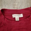 Treasure & Bond NWT  Burgundy Plum Waffle Crew Neck Sweater Size XS Photo 5