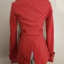 Refuge Orange Peacoat Jacket, Women's Small Photo 7