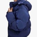 Good American NWT  Puffer Jacket Navy Blue Size XS Photo 0