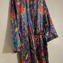 Victoria's Secret Victoria Secret Vintage Gold Label Paisley/Floral Multicolor Robe S Photo 3