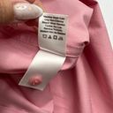 Coldwater Creek  Womens Pink Low Dip Button Down Shirt 100% Cotton Blouse Sz M Photo 9