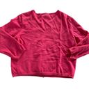 Krass&co New York  Sweater Womens Small Pink Hook Eye Beaded Knit Cardi Ramie VTG Photo 1